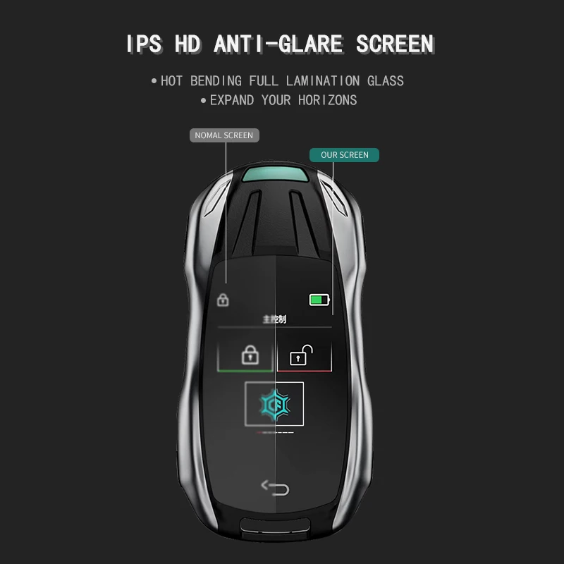 iSun CF828 LCD Smart Car Key Porsche