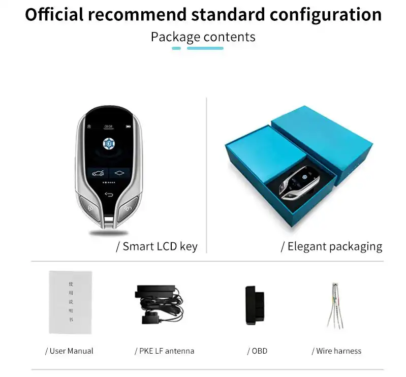 isun K911 LCD Smart Car Key