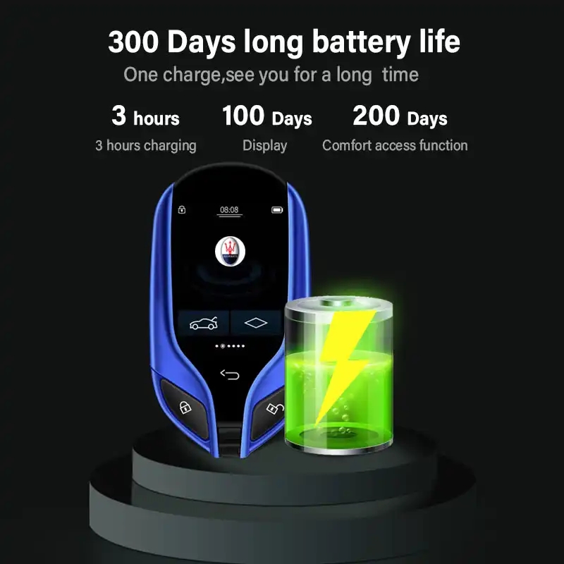 Maserati Smart Car key,isun K911 LCD Smart Car Key,Maserati Original Style