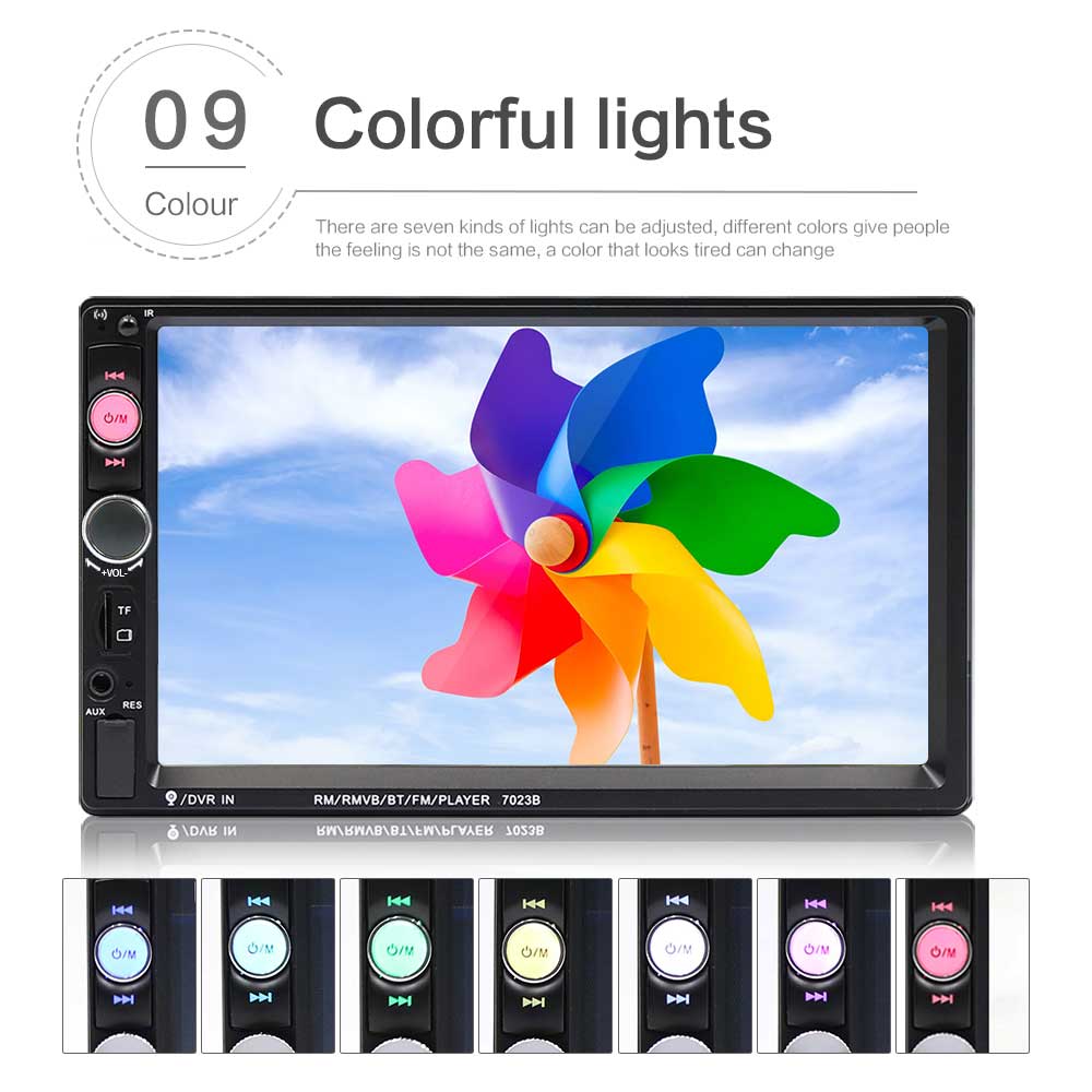 iSun IS7013B Car Mp5 Player +Steering Wheel Control