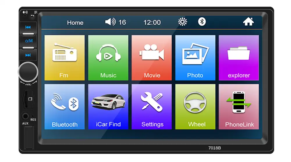 iSun IS7018B Car Mp5 Player